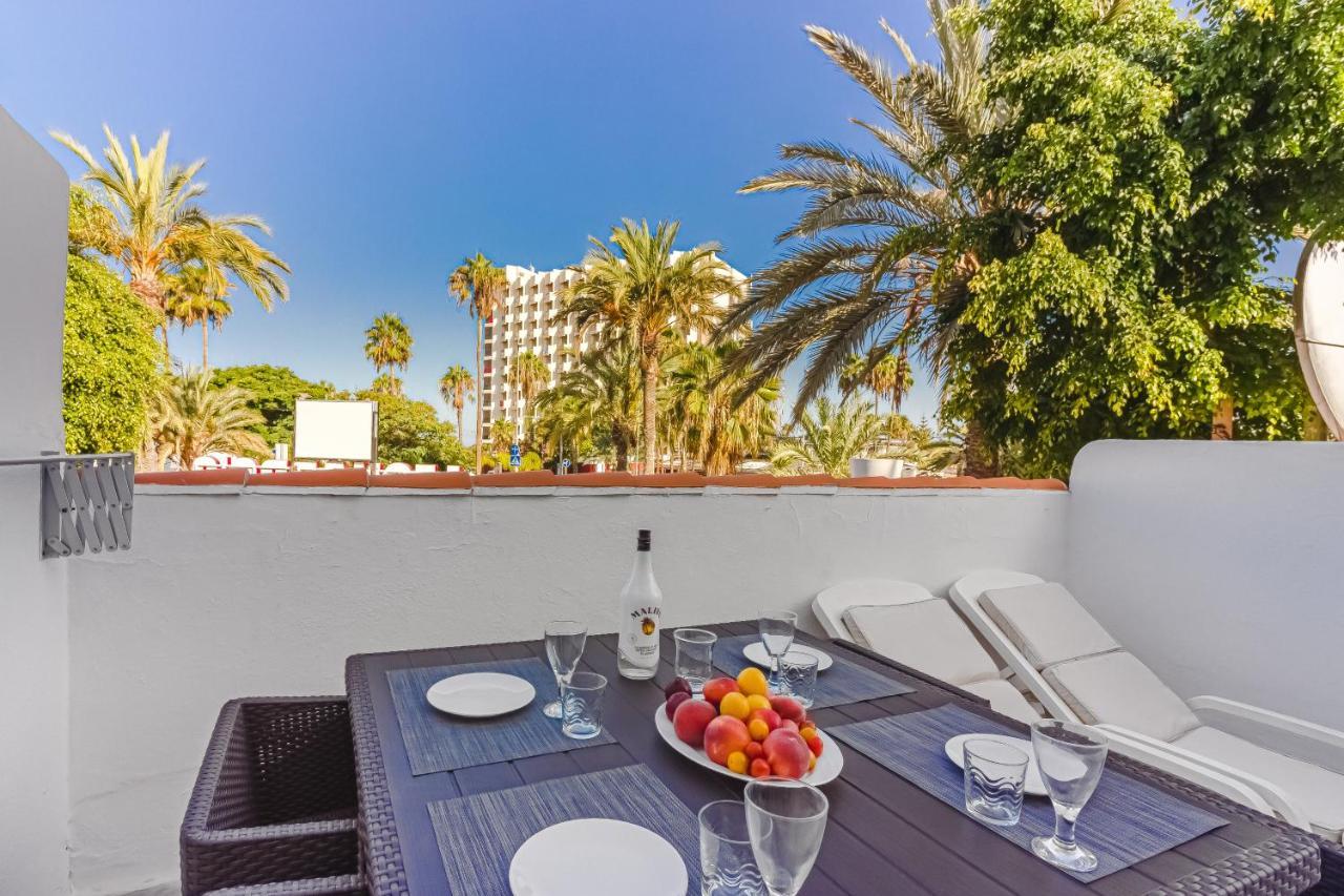 Fantastic Large Studio In Front Of Beach Heated Pool Wifi Arona  Buitenkant foto