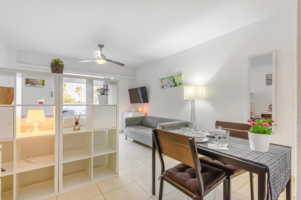 Fantastic Large Studio In Front Of Beach Heated Pool Wifi Arona  Buitenkant foto