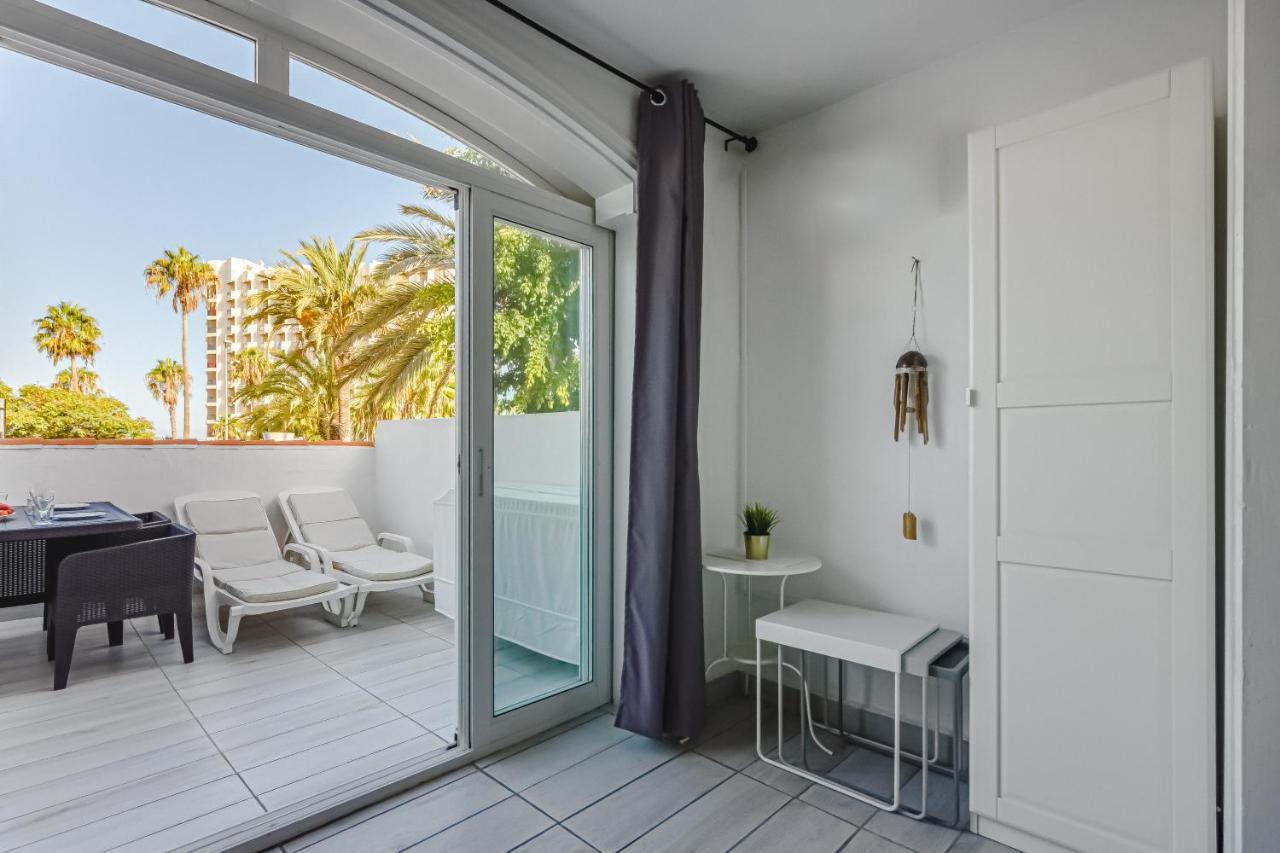 Fantastic Large Studio In Front Of Beach Heated Pool Wifi Arona  Buitenkant foto